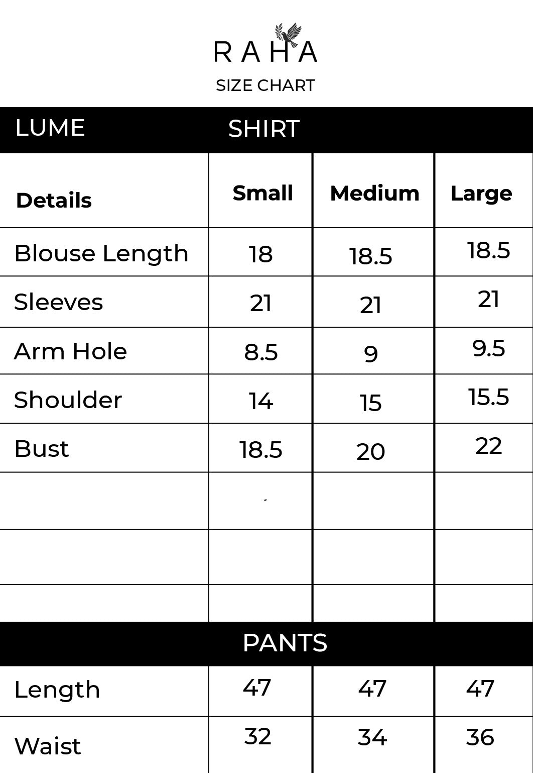 Size guide